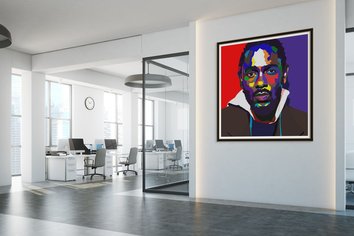 K. Dot – Kendrick Lamar 1/1 Original Painting by Vakseen