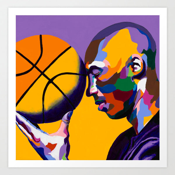 One With the Game - Kobe Bryant portrait art - Limited Edition