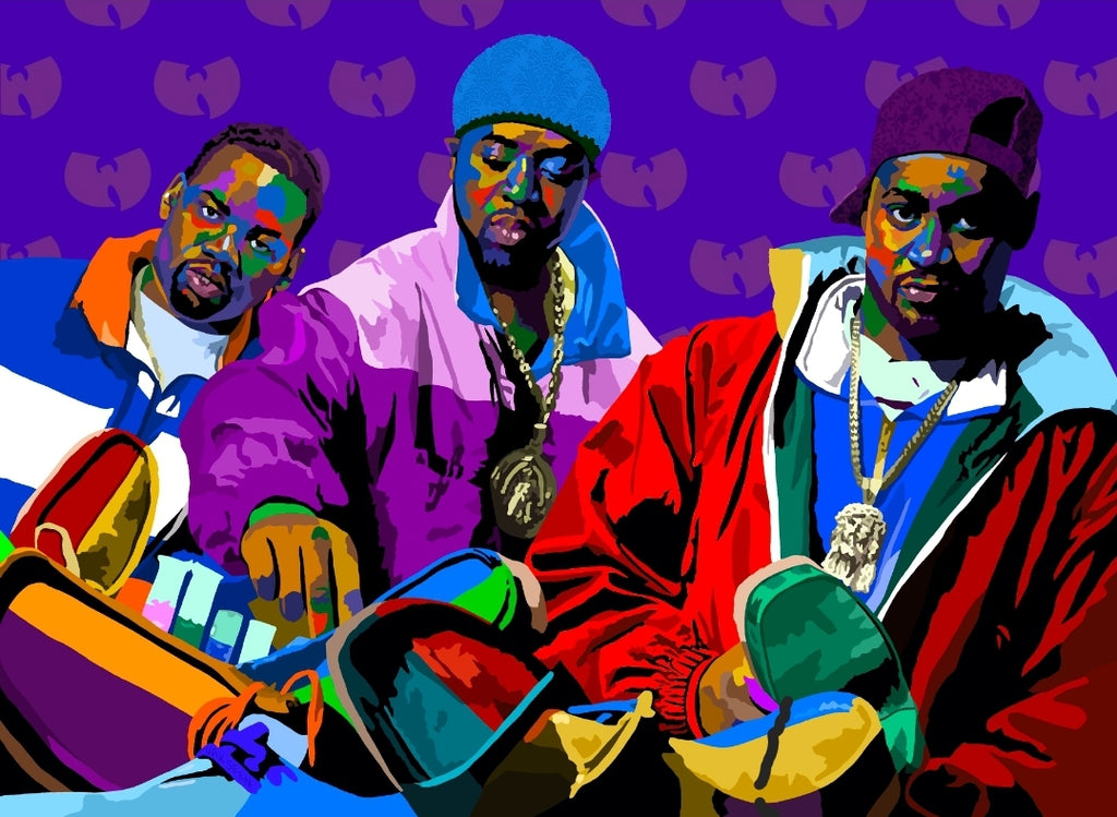 Ironman - Ghostface Killah Cappadonna Raekwon portrait art