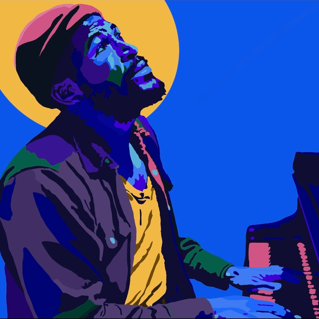 What’s Going On, Marvin Gaye portrait by Vakseen from the Legends Only series