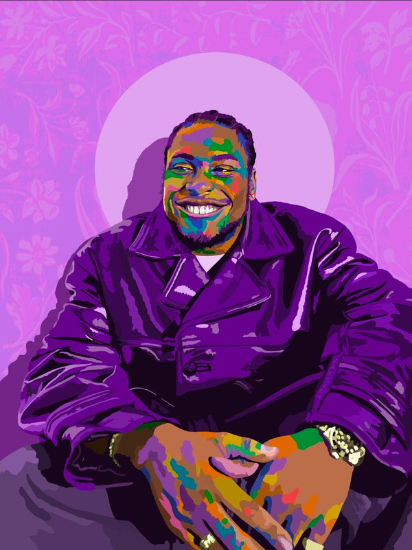 Heaven Must Be Like This – D'Angelo-Inspired Limited Edition Giclée Art Print – Wall Decor by Vakseen