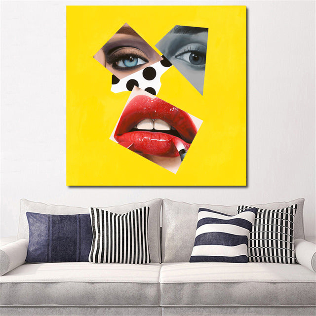 Vakseen Art - No Filter Me - Vanity Pop - Limited Edition Giclee Art Print & Wall Decor