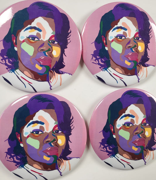 Remember Me - Breonna Taylor 3" buttons - Custom Pop Art Buttons for Fashion Apparel