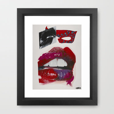 Vakseen Art - Ribbon In Her Eyes - Vanity Pop - Limited Edition Giclee Art Print & Wall Decor
