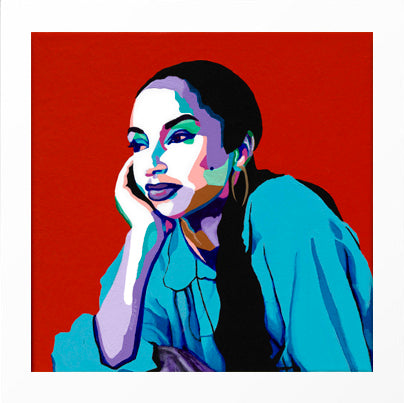 No Ordinary Love - Sade portrait art - Limited Edition Giclee Print ...