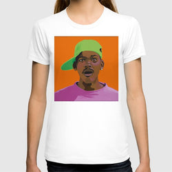 Fresh Prince of Bel Air portrait art - Fresh Prince Tee Shirt - Custom Art Shirt & Apparel - Vakseen Art