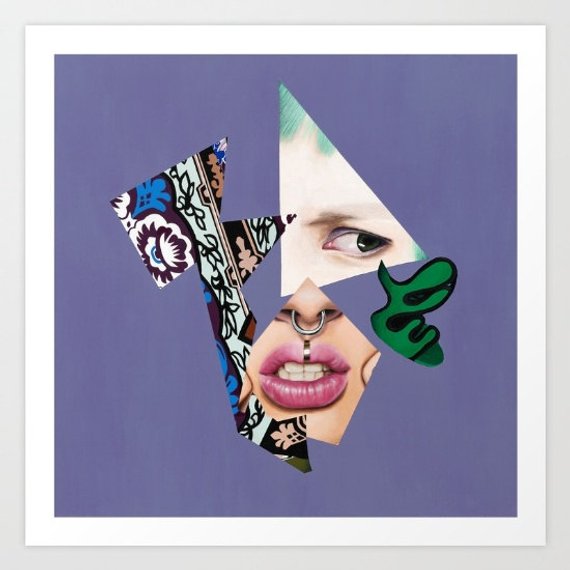 Vakseen Art - Love Hate - Vanity Pop - Limited Edition Giclee Art Print & Wall Decor